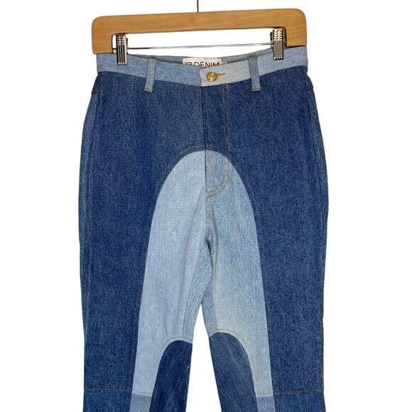 EB Denim Kendall High Rise Patchwork Jeans - Picture 5 of 7